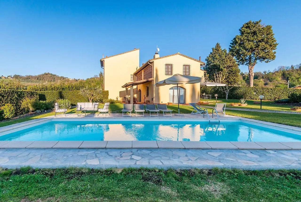 Hébergement de vacances Villa Country Chianti House Pool à Luia